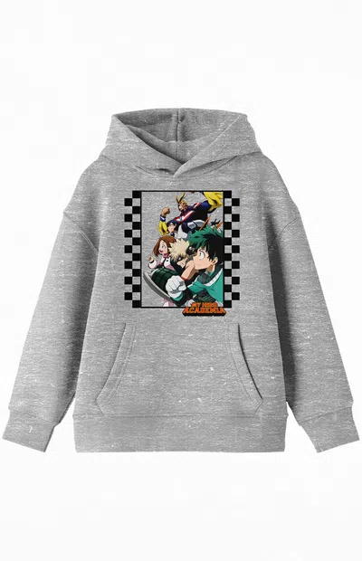 Pacsun Kids My Hero Academia Hoodie In Heather Grey In Gray