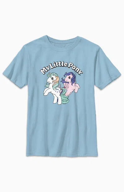 Pacsun Kids My Little Pony Retro Duo T-shirt In Light Blue