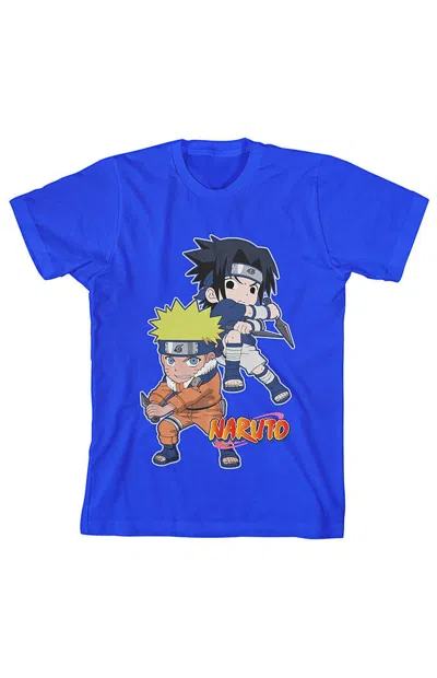 Pacsun Kids Naruto Classic Chibi Naru T-shirt In Blue