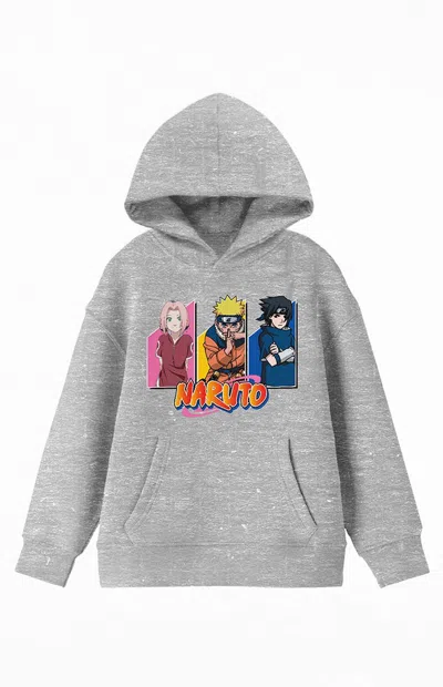 Pacsun Kids Naruto Hoodie In Heather Grey In Gray
