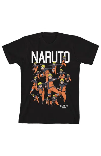 Pacsun Kids Naruto Squad T-shirt In Black