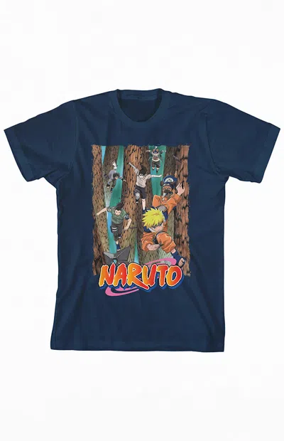 Pacsun Kids Naruto Team T-shirt In Navy In Blue
