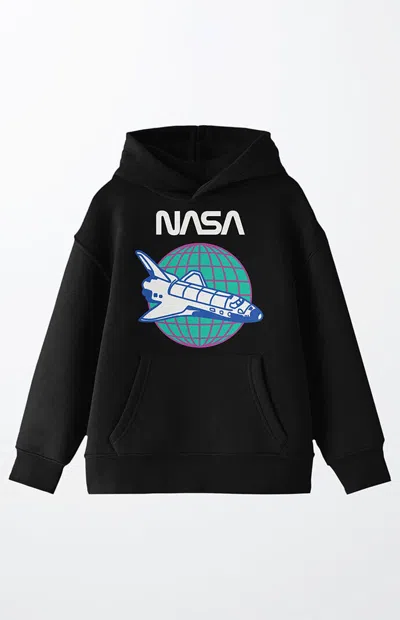 Pacsun Kids Nasa Shuttle Hoodie In Black