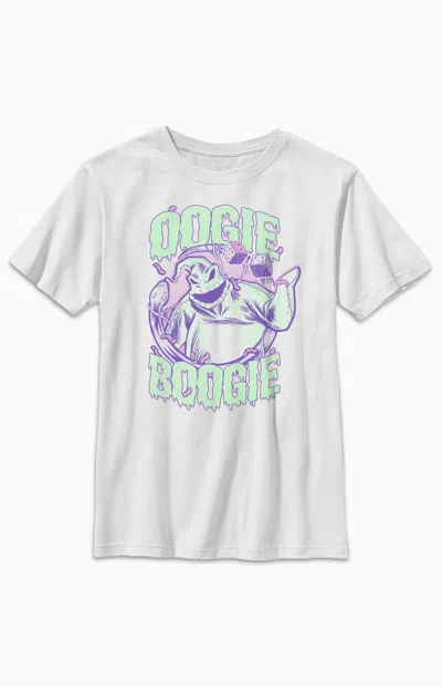 Pacsun Kids Oogie Boogie T-shirt In White In Brown