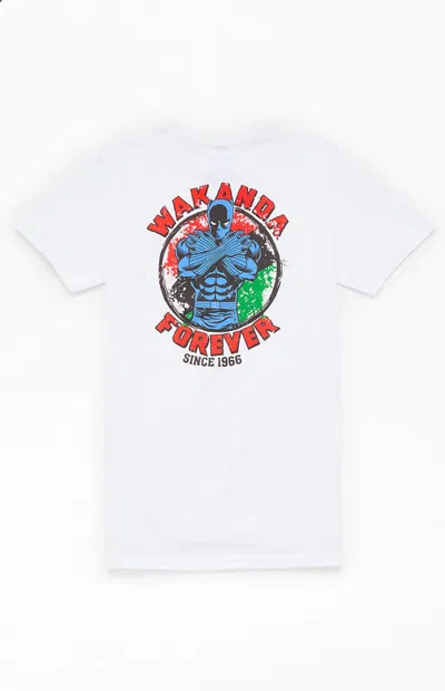 Pacsun Kids Origin Of Wakanda T-shirt In White