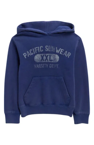 Pacsun Kids'  Xxl Pullover Hoodie In Blue