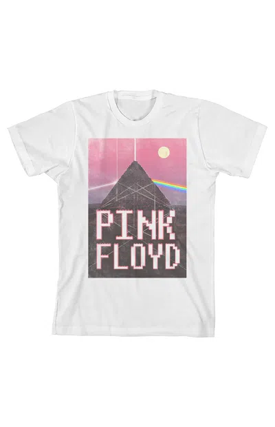 Pacsun Kids Pink Floyd Dark Side Of The Moon T-shirt In White