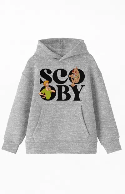 Pacsun Kids Scooby-do & Shaggy Hoodie In Heather Grey In Gray