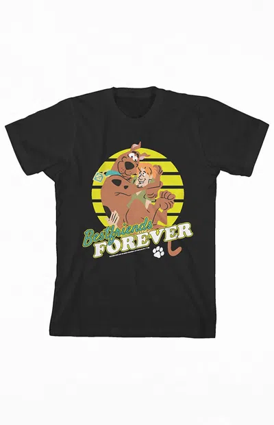 Pacsun Kids Scooby-do Best Friends Forever T-shirt In Black