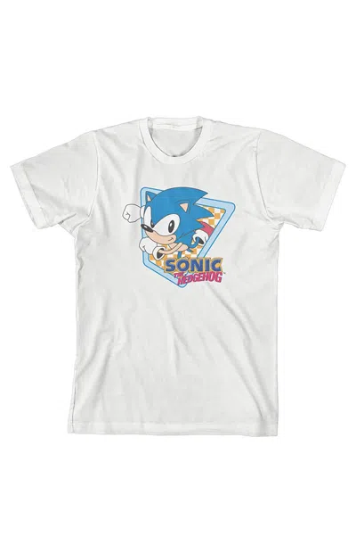 Pacsun Kids Sonic The Hedgehog Classic T-shirt In White