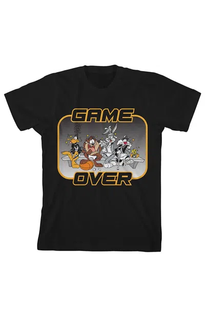 Pacsun Kids Space Jam 1996 Game Over T-shirt In Black