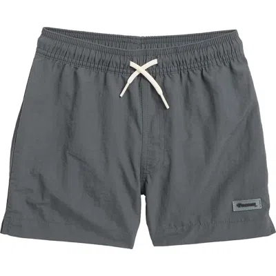 Pacsun Kids' Stripe Board Shorts In Black
