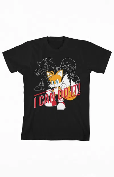 Pacsun Kids Tails Motivation T-shirt In Black
