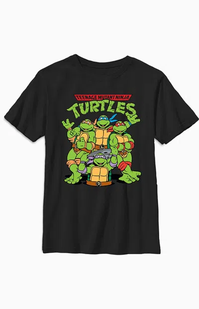 Pacsun Kids Teenage Mutant Ninja Turtles T-shirt In Black
