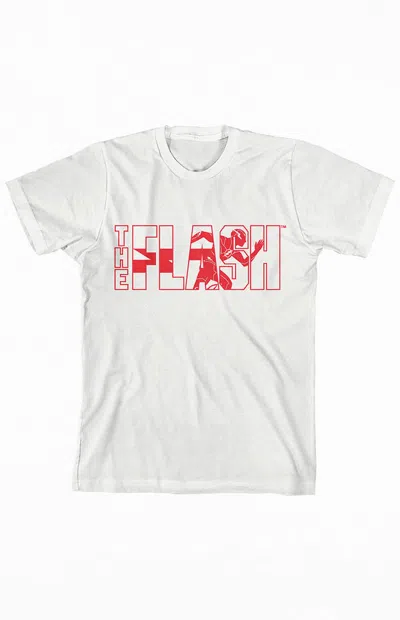 Pacsun Kids The Flash T-shirt In White