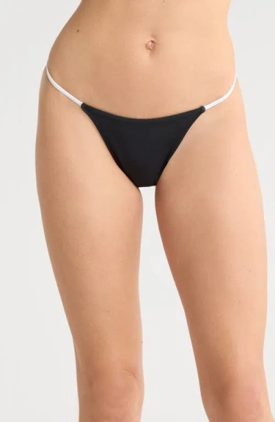 Pacsun Kierra Bikini Bottoms In Black