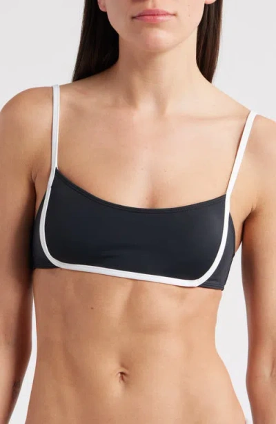Pacsun Kierra Bikini Top In Black