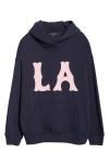Pacsun La Cotton Blend Hoodie In Blue