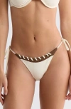 Pacsun Lace-up Side Tie Bikini Bottoms