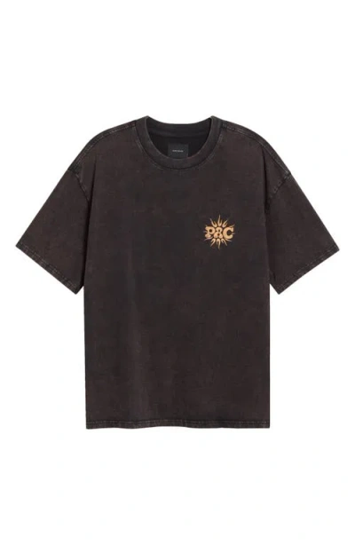 Pacsun Logo Cotton Graphic T-shirt In Brown