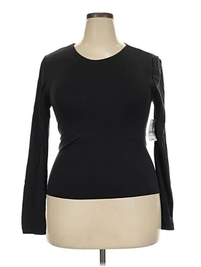Pre-owned Pacsun Long Sleeve T-shirt In Black