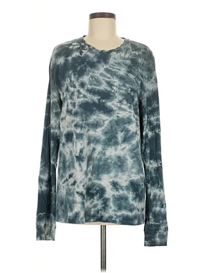 Pre-owned Pacsun Long Sleeve T-shirt In Blue
