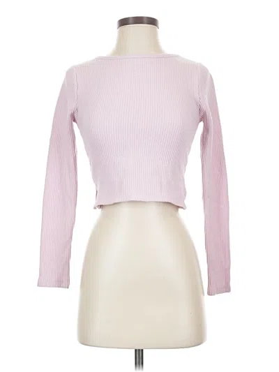 Pre-owned Pacsun Long Sleeve Turtleneck In Pink