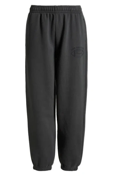 Pacsun Los Angeles Football Sweatpants In Black