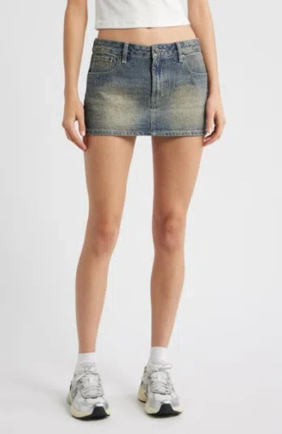 Pacsun Malva Micro Miniskirt In Purple