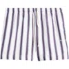Pacsun Mandarin Coal Stripe Swim Trunks In Coal
