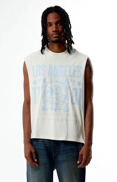Pacsun Men's 1781 Cutoff Muscle T-shirt In Cream In Gray