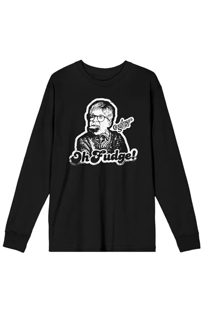 Pacsun Men's A Christmas Story Ralphie Long Sleeve T-shirt In Black