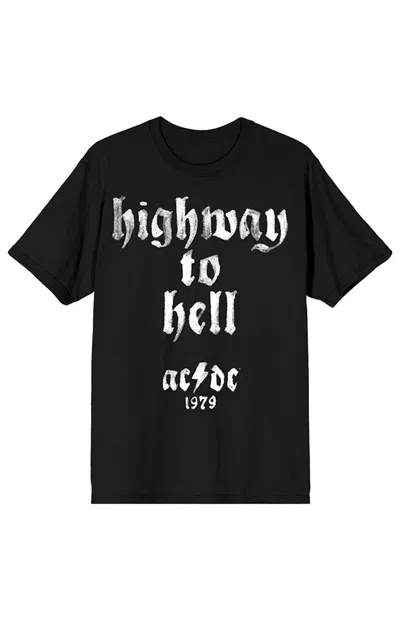Pacsun Men's Ac/dc Highway To Hell 1979 T-shirt In Black