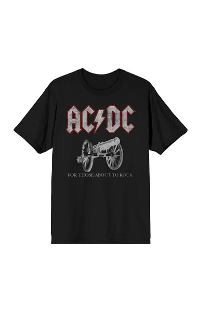 Pacsun Men's Ac/dc T-shirt In Black