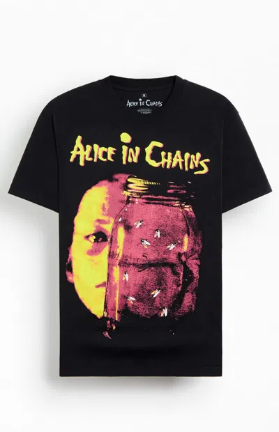 Pacsun Men's Alice In Chains T-shirt In Black