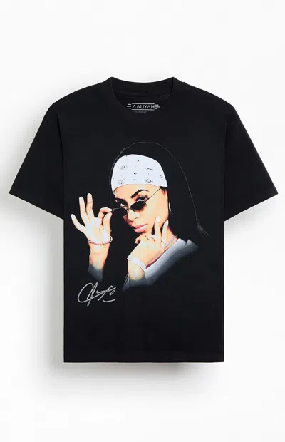 Pacsun Men's Alliyah Big Head T-shirt In Black