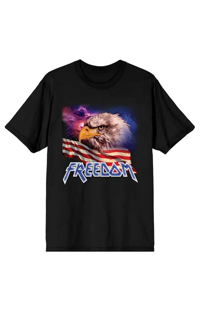 Pacsun Men's Americana Freedom Eagle T-shirt In Black