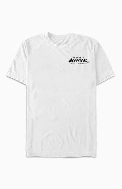 Pacsun Men's Avatar The Last Airbender Group T-shirt In White