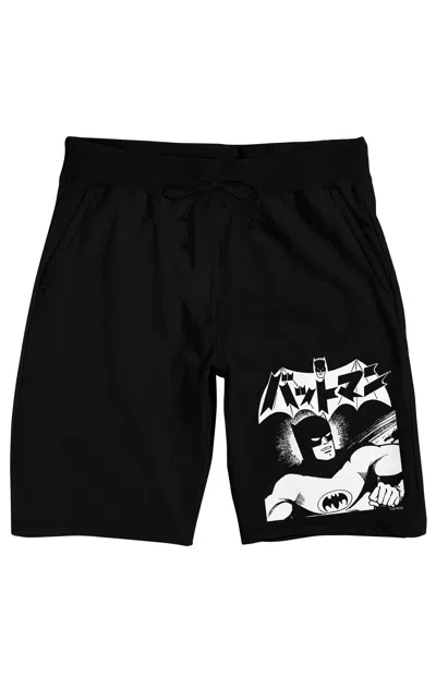 Pacsun Men's Batmanga Batman Manga Art Sweat Shorts In Black