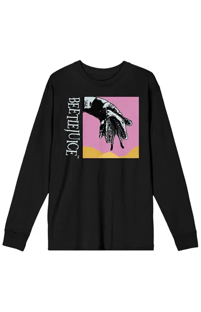 Pacsun Men's Beetlejuice Long Sleeve T-shirt In Black