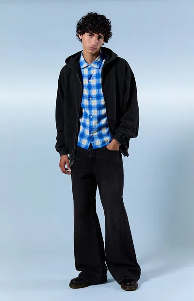 Pacsun Men's Bennet Baggy Flare Jeans Black