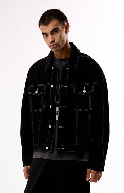 Pacsun Men's Black Downtown Jean Jacket