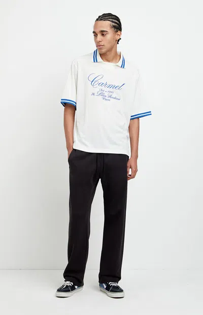 Pacsun Men's Black Johnny Fleece Straight Sweatpants