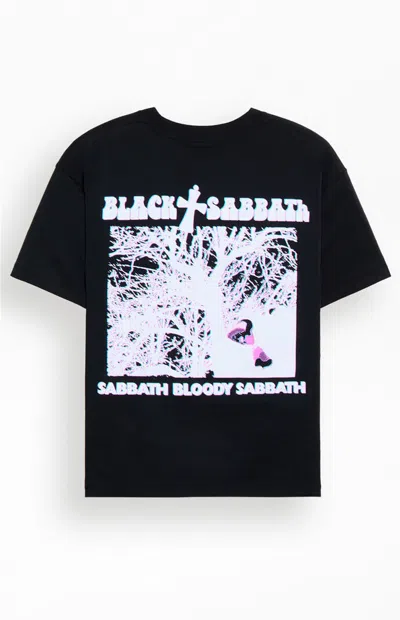 Pacsun Men's Black Sabbath Cross T-shirt