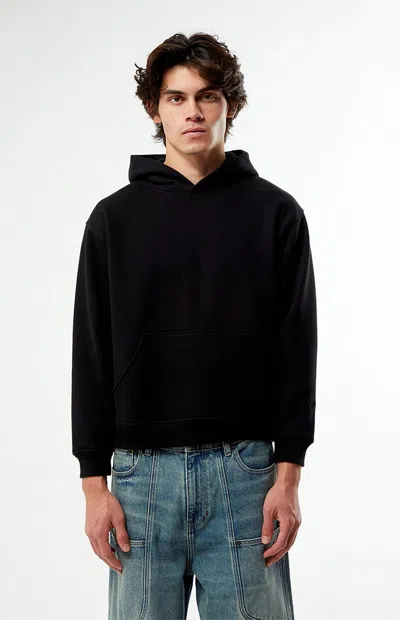 Pacsun Men's Black Solid Hoodie
