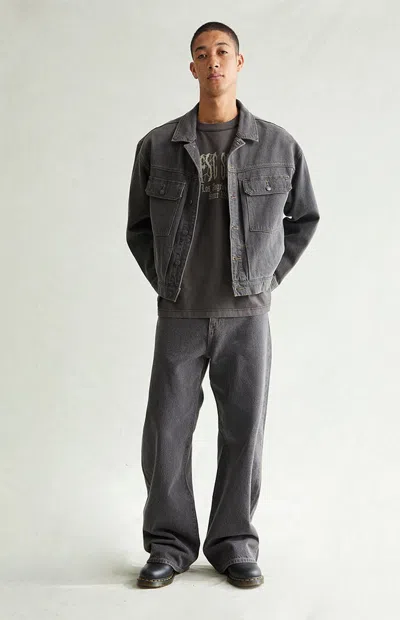 Pacsun Men's Blake Extreme Baggy Jeans Black Vintage Wash