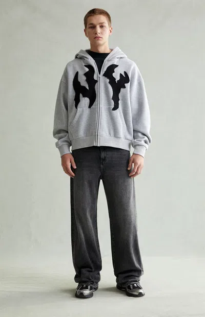 Pacsun Men's Blake Extreme Baggy Jeans Chain Gray