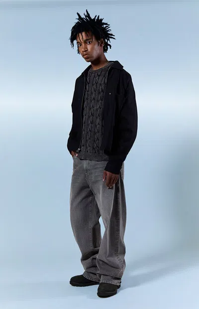 Pacsun Men's Blake Extreme Baggy Jeans Gray