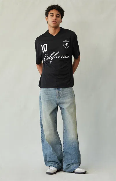 Pacsun Men's Blake Extreme Baggy Jeans Medium Blue Tint In Medium Indigo