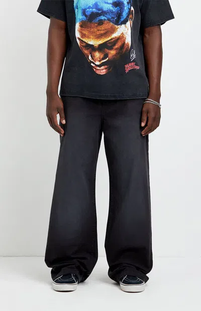 Pacsun Men's Blake Extreme Baggy Pants Carpenter Black